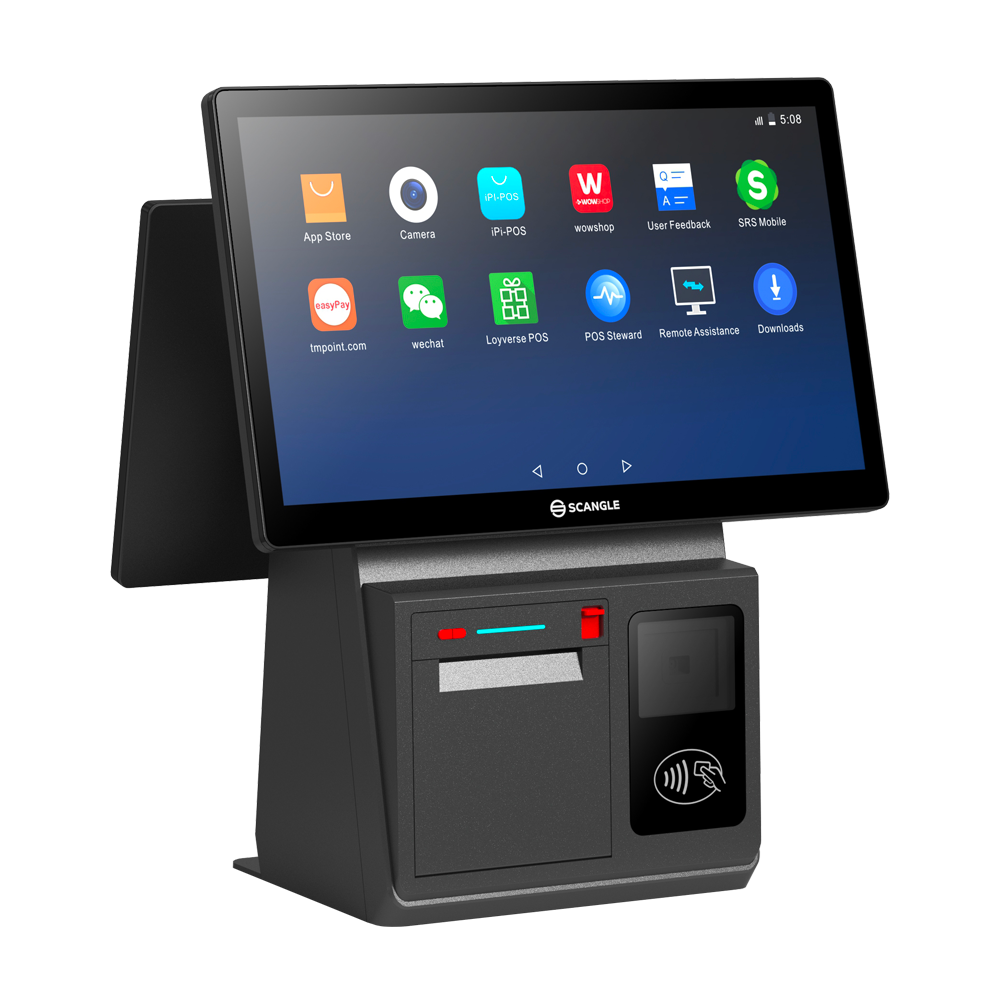 Scangle K5 Touch POS System with 80mm Thermal printer-2